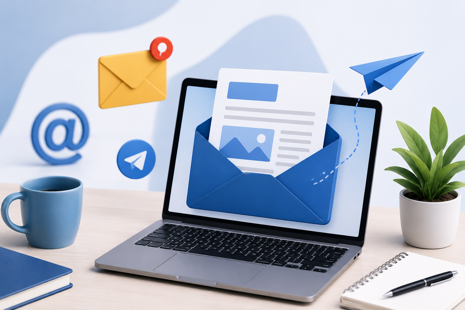 Come creare una newsletter | La guida di No Digital Brain | Cover articolo NDB